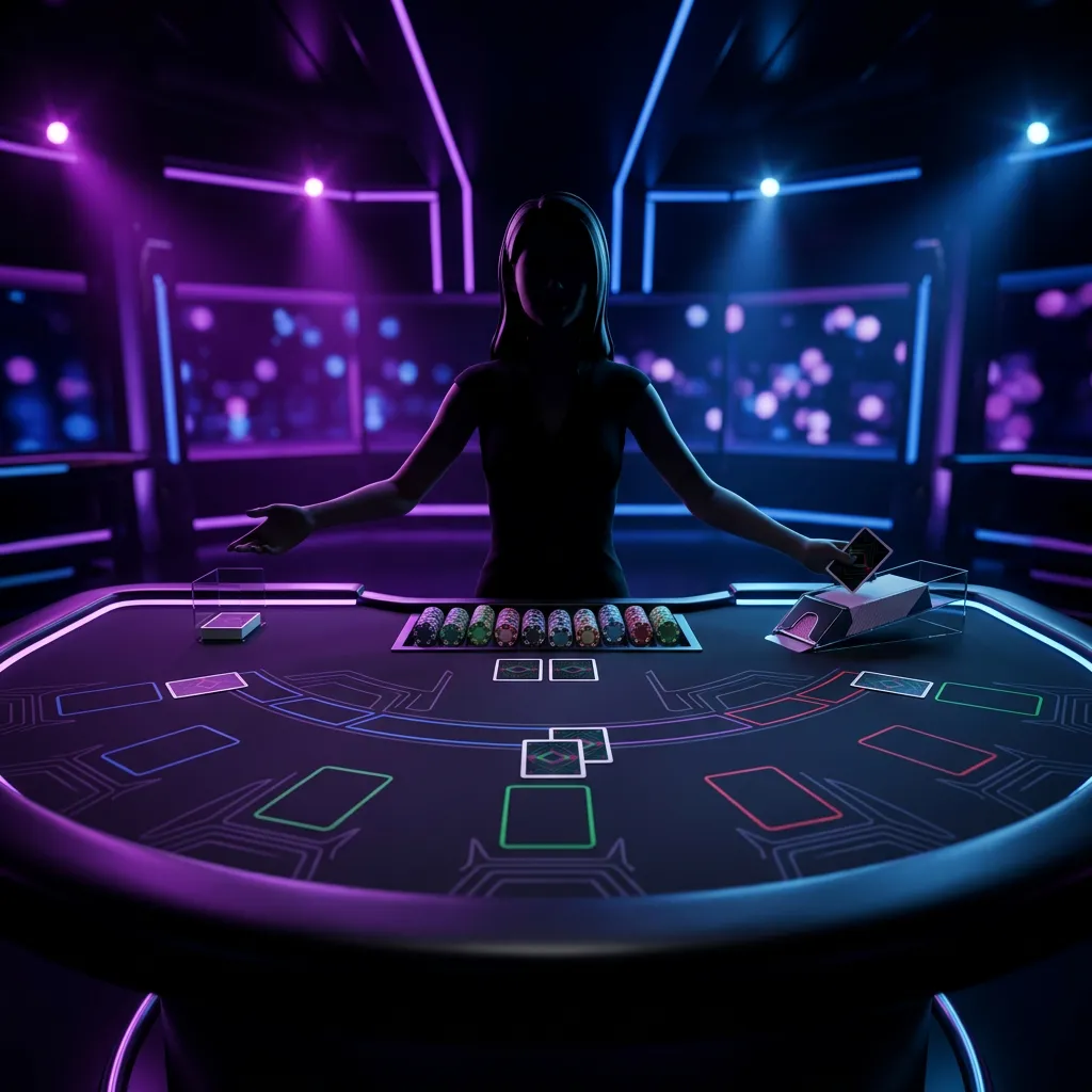 Table artwork for each live dealer card, matching the tables list order